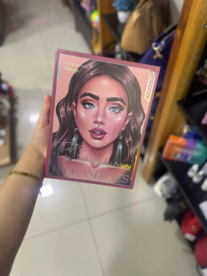 Paleta Sombras Cara Y Ojos Igoodco Rostro