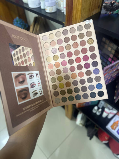 Paleta Sombras Igoodco Super Nude 70 Tonos