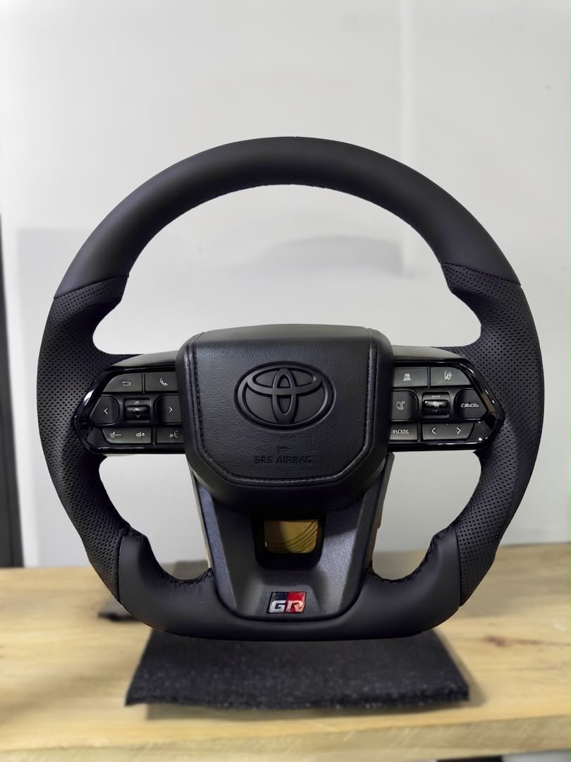 Volante Black A Para Toyotas Modelo Universal Elegante.