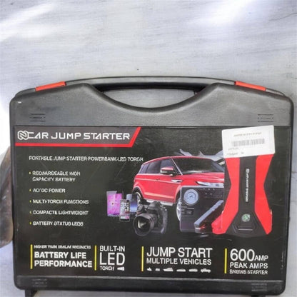 Jumper Stater Arrancador de Baterías, Compresor y Power Bank (13800mAh / 150 PSI)