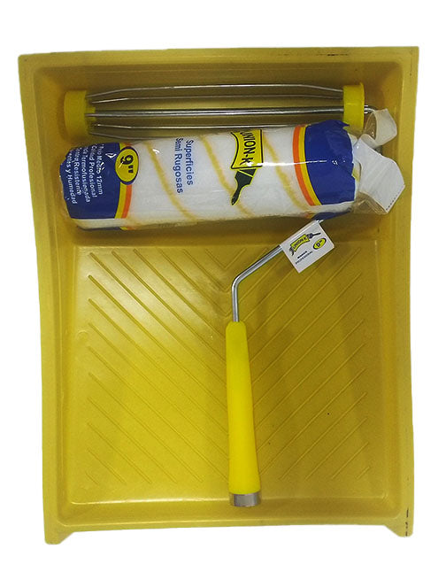 Kit Para Pintar Incluye Bandeja Plástica Y Rodillo Con Camis