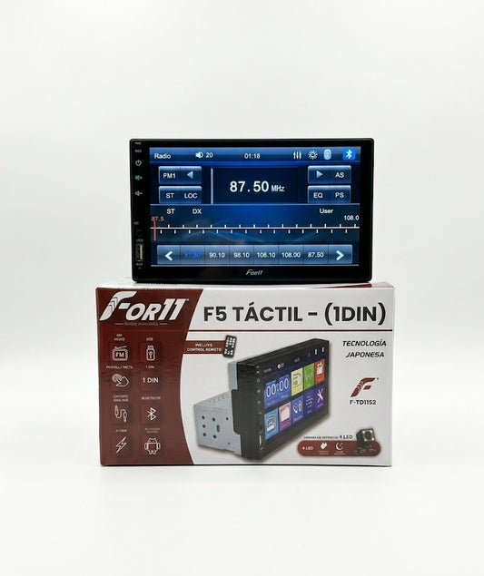 Reproductor Pantalla 7Inch Mp5 For11 Tactil 1 Din