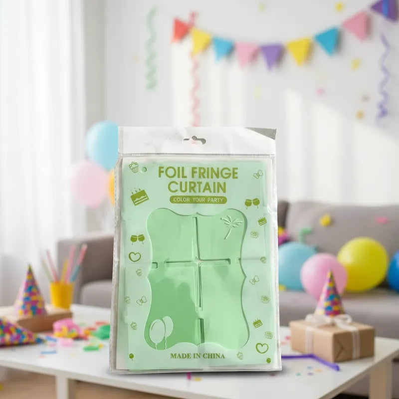 Cortina Unicolor Espejo Mini Cubo Pasteles Fiestas/arreglos