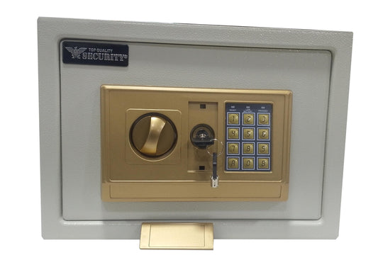 CAJA FUERTE DIGITAL DE SEGURIDAD MEDIANA 3-8 DÍGITOS