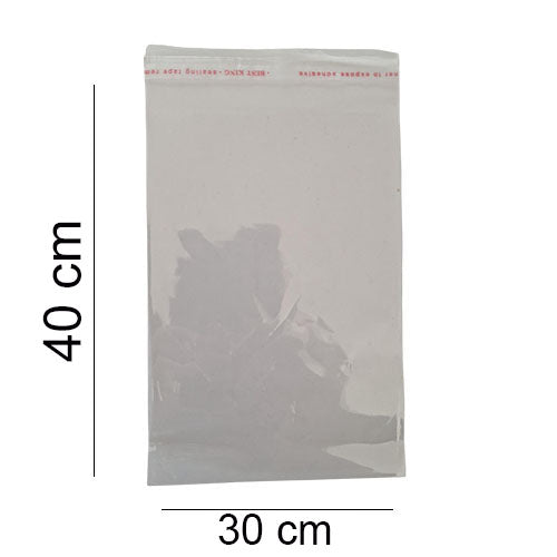 Bolsas Celofán Autoadhesivas Transparentes