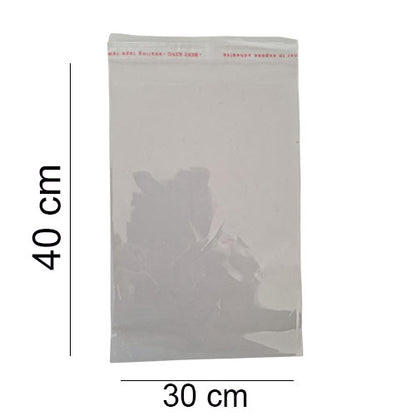 Bolsas Celofán Autoadhesivas Transparentes
