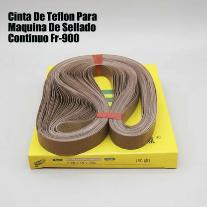 Cinta De Teflón Para Maquina De Sellado Continuo Fr-900
