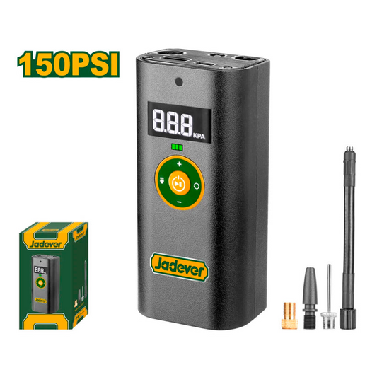 Compresor De Aire Inalámbrico Para Auto De 8v 150psi Jadever