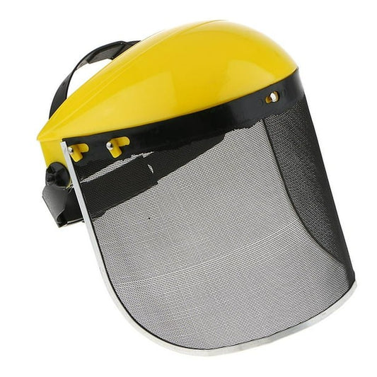 CASCO DE SEGURIDAD MARCA COVO CON VISERA MALLA PROTECTORA