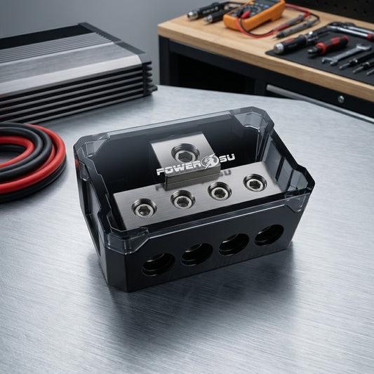 Distribuidor De Corriente 1X4 AWG