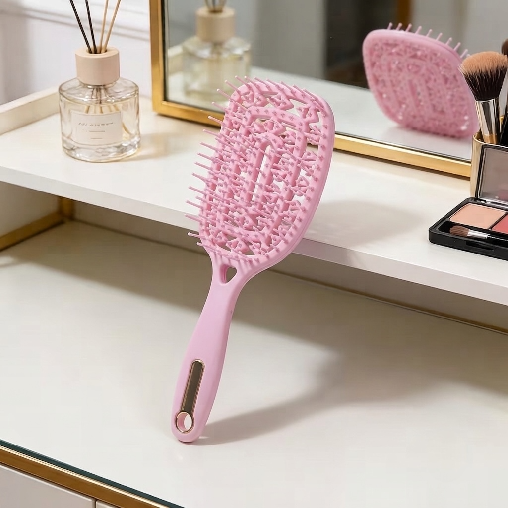 Cepillo de cabello curvo anti-frizz Sweetbeauty