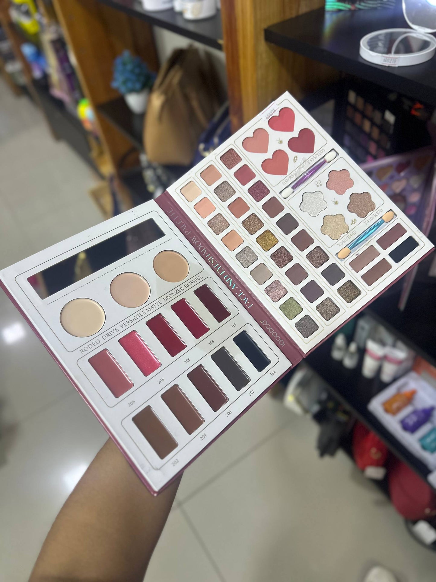 Paleta Sombras Cara Y Ojos Igoodco Rostro