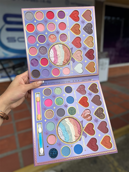 Paleta Sombras Ojos Oneyloo Original 56 Ton