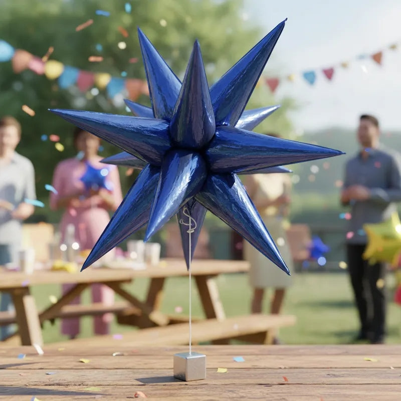 Globo Metalizado Armables Estrella Explosiva 22 Inch Fiestas