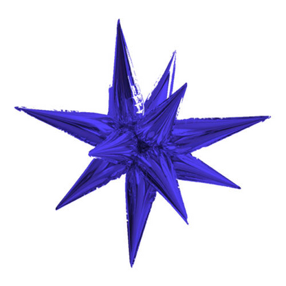 GLOBO METALIZADO ESTRELLA EXPLOSIVA 22 INCH