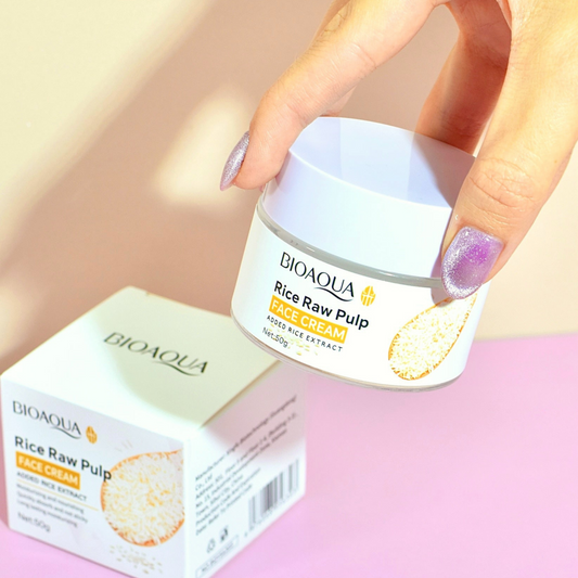 Crema Facial Hidratante Arroz Bioaqua