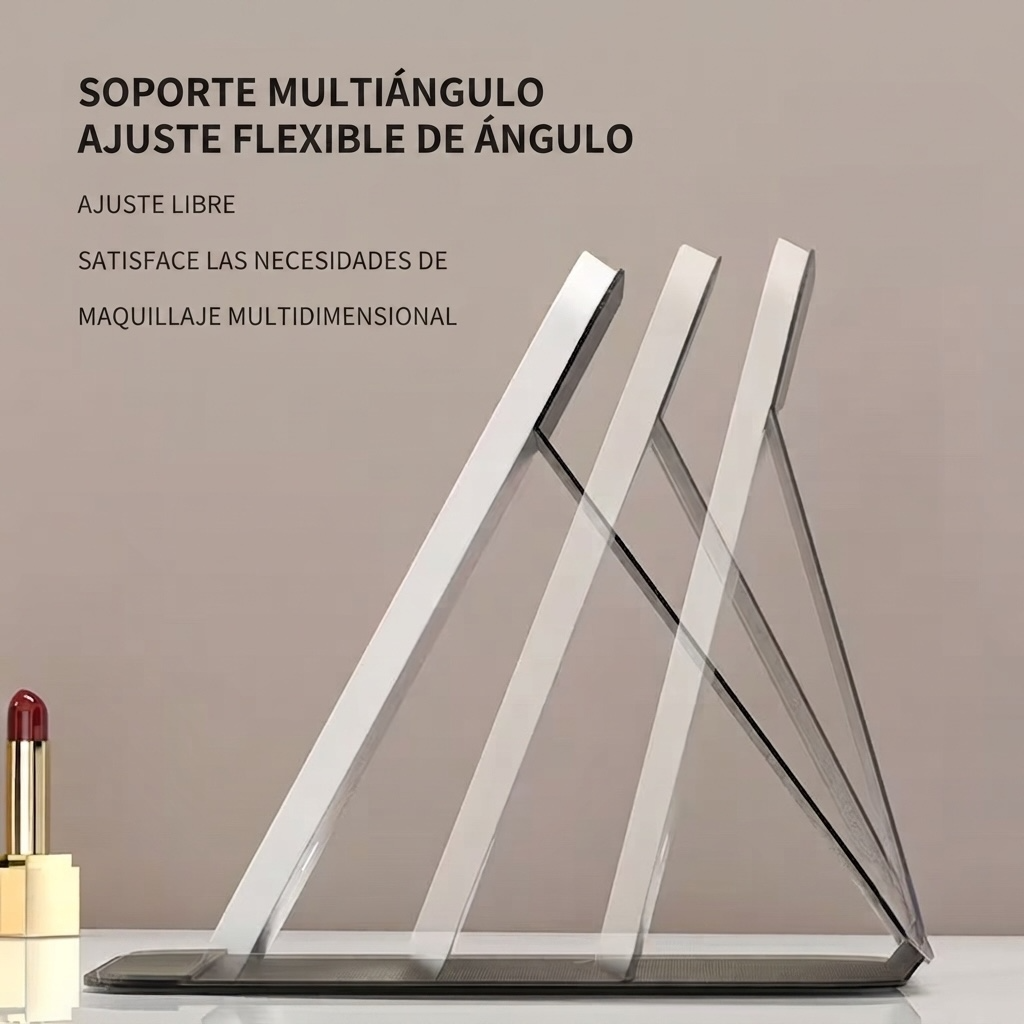 Espero mesa base negro maquillaje portatil