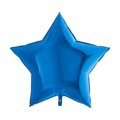 GLOBOS METALIZADOS ESTRELLAS LISA 18 INCH