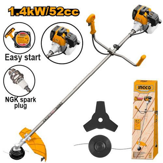 Desmalezadora A Gasolina 42.7cc ( 2hp) Marca Ingco