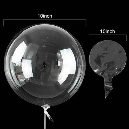 GLOBOS BURBUJAS DE DIFERENTES MEDIDAS 10" 18" 36"