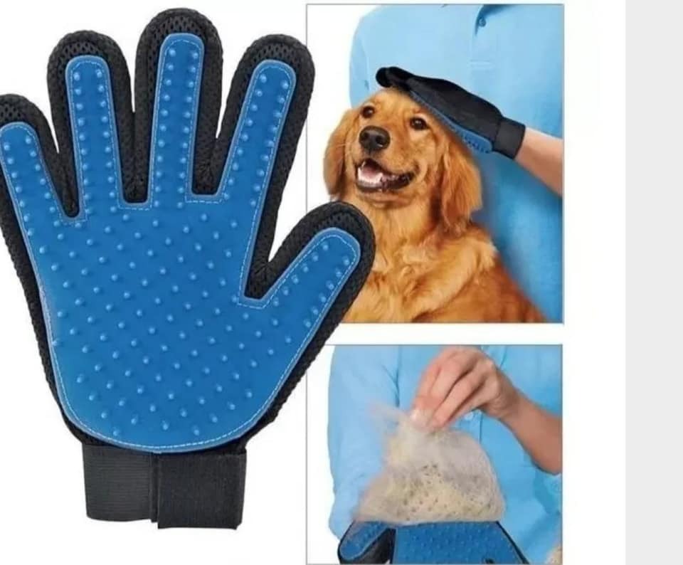 GUANTES REMOVEDOR DE PELOS PARA MASCOTAS