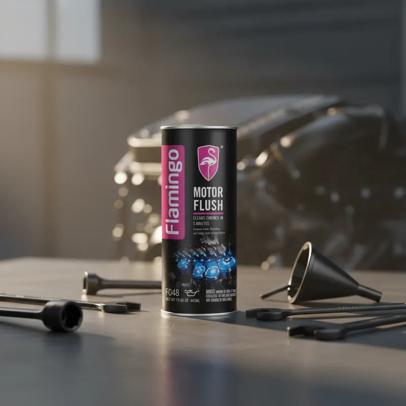 ADITIVO LIMPIADOR CARTER MOTOR FLAMINGO 433ML