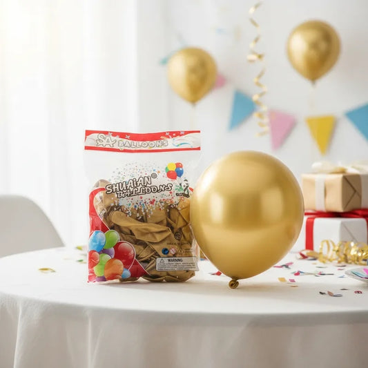 Globos Latex Cromado Chrome R11 R12 Normal Variados/fiestas