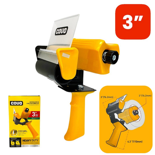Dispensador De Cinta Adhesiva Para Embalaje De 3 Covo