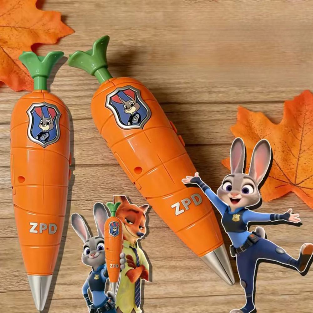 Zanahoria De Lapicero Y Grabadora De Voz De Zootopia Musical
