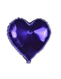 Globo Metalizado Corazón Liso 18 Pulgadas Fiestas/arreglos