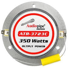 Tweeter 1 Inch 350w Audiopipe Par Cuerno De Titanio Con Bala