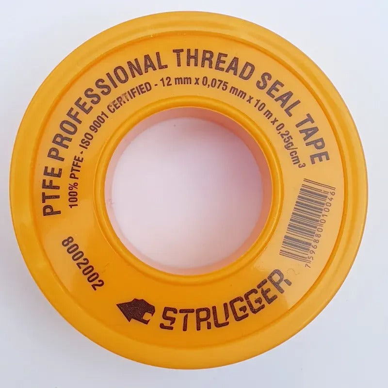 Teflón De 12mm X 0.075mm X 10m X 0,25 G/cm 3 Strugger