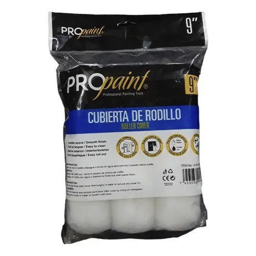 Kit Fundas Camisa 9 Pulgadas Pelo Medio 3 Unidades Pro Paint