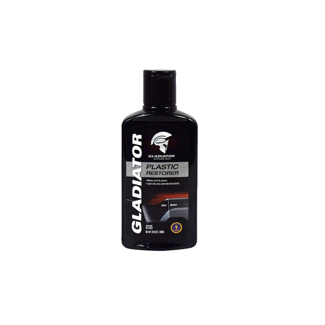 Restaurador De Plástico Gladiator De 300 Ml Gt135 Car Care