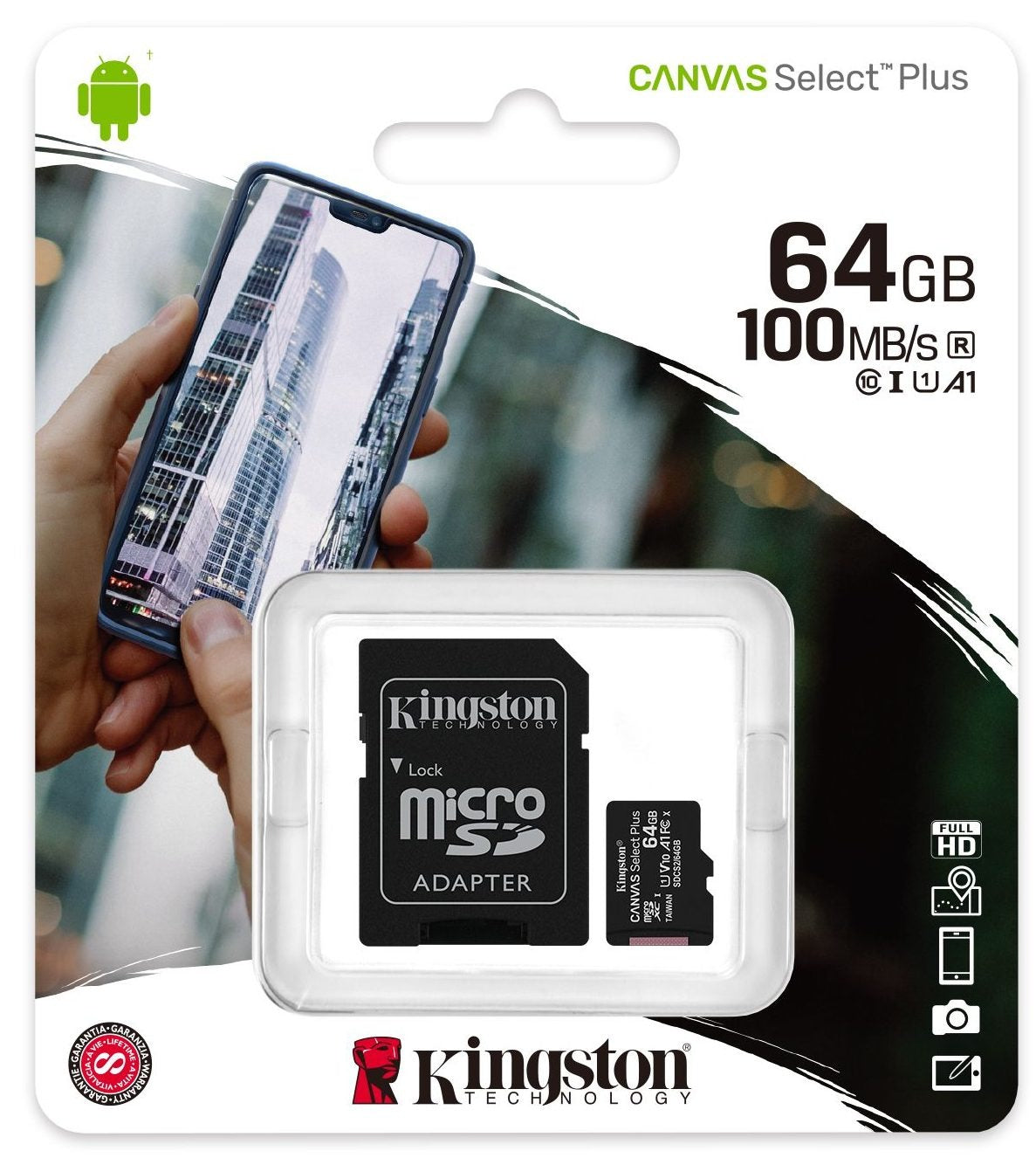 MEMORIA MICRO SD DE 64GB ALMACENAMIENTO