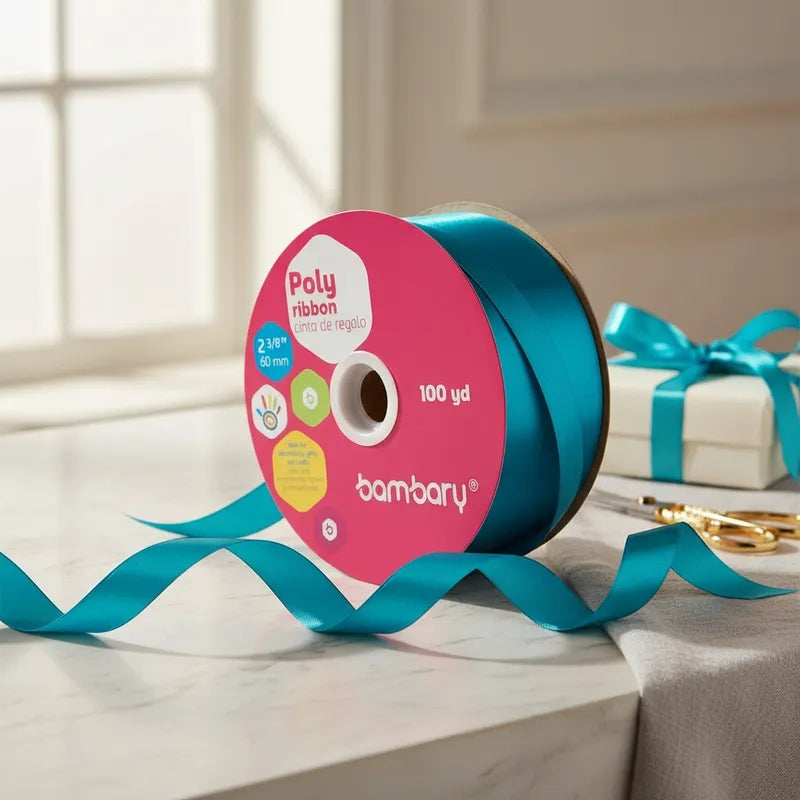 Cinta De Regalo De 60 Mm/100 Yardas Bambary