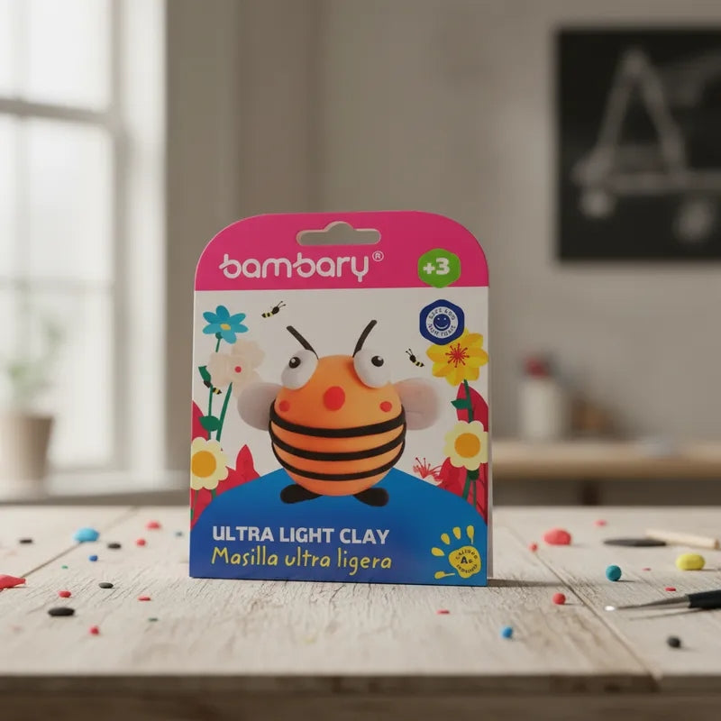Masilla Flexible Ultraligera De 4 Modelos Surtidos Bambary