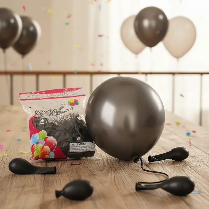 Globos Latex Cromado Chrome R11 R12 Normal Variados/fiestas
