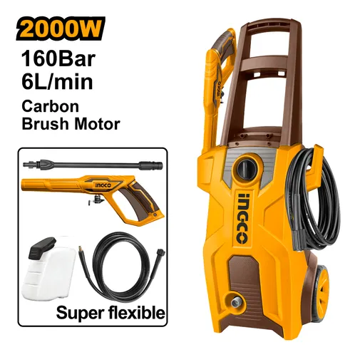 Hidrojet De Alta Presión 2000w Marca Ingco Resistente