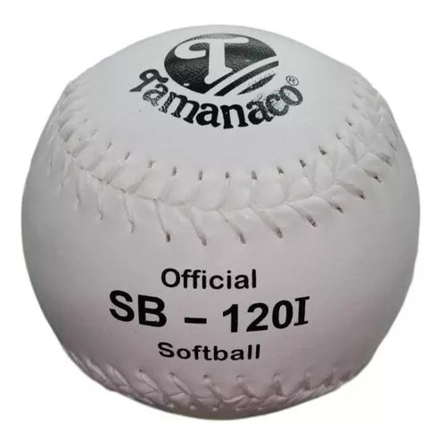 Pelota De Softball Importada Tamanaco Sb-120i Original Und.