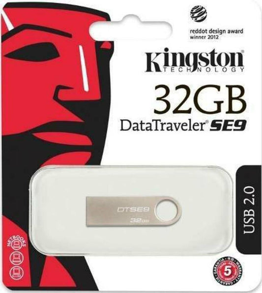 PENDRIVE KINGSTON DE 32GB USN 2.0 ALMACENAMIENTO