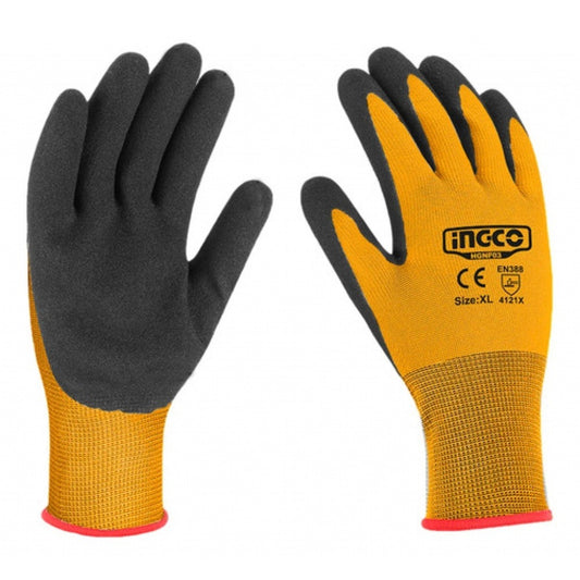 Guantes XL Con Revestimiento De Nitrilo INGCO