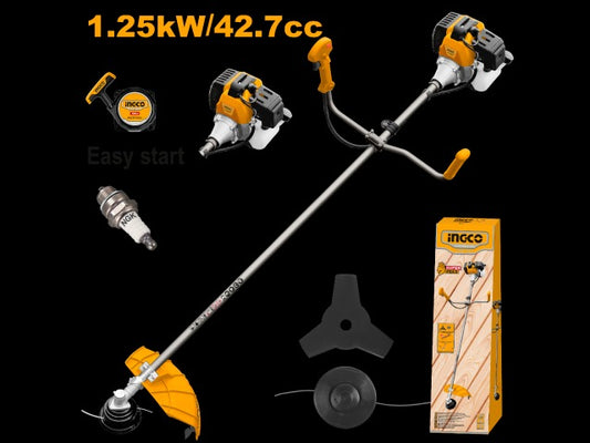 Desmalezadora A Gasolina 42.7cc ( 2hp) Marca Ingco