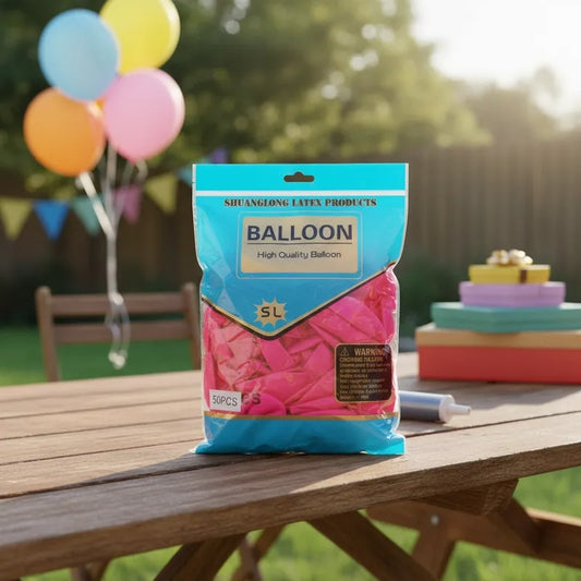 Globos Látex R12 Neón 50 Unidades Variados Fiestas Arreglos