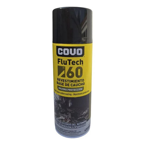 Spray Revestimiento Base De Caucho Anticorrosivo 450 Ml Covo