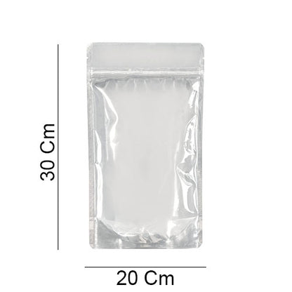 Bolsas Doypack Zipper Transparentes 100 Unidades