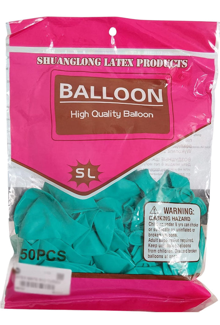 Globos Látex Mate 50 Unidades Para Fiestas Y Decoraciones