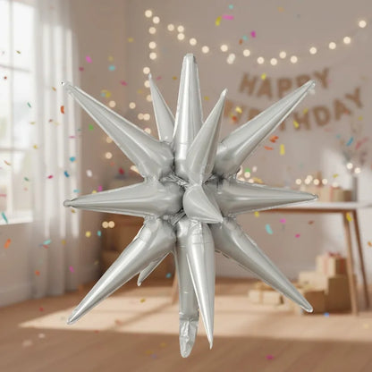 GLOBO METALIZADO ESTRELLA EXPLOSIVA 22 INCH