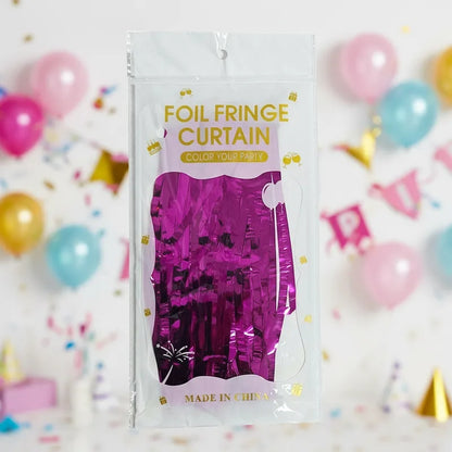 Cortinas De Tiras Flecos Para Cumpleaños Fiesta/decoraciones