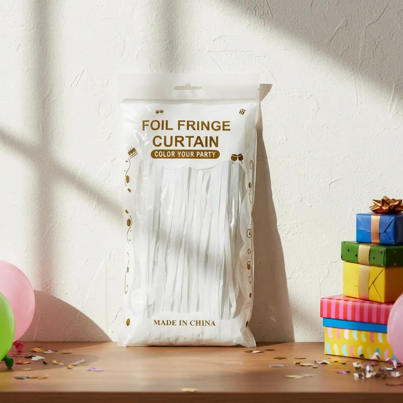 Cortinas De Tiras Flecos Para Cumpleaños Fiesta/decoraciones